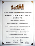 Award for best thematic display – Municipalika 2012